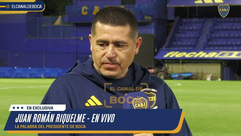 Juan Román Riquelme sobre los presidentes anteriores de Boca: "Usaron al club para hacer política"